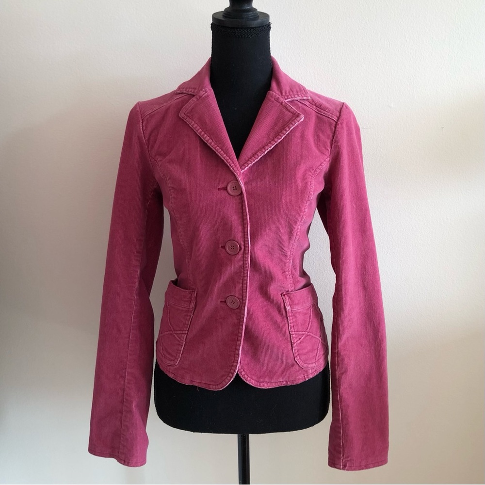 Women's Pink Blazer Jacket